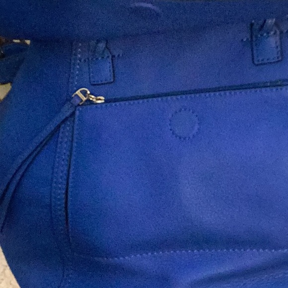 Tory Burch Half Moon Leather Satchel 💙 - Picture 7 of 17